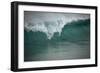 Asia, Australia Tasmania Friendly Beach Breakers-John Ford-Framed Photographic Print