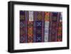 Asia, Bhutan, Bumthang. Bhutanese Textile.-Kymri Wilt-Framed Photographic Print