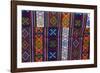 Asia, Bhutan, Bumthang. Bhutanese Textile.-Kymri Wilt-Framed Photographic Print