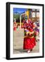 Asia, Bhutan, Gangtey Gonpa. Dance of the Furies-Ellen Goff-Framed Photographic Print