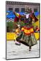 Asia, Bhutan, Gangtey Gonpa Tshechu. Dance of the Furies-Ellen Goff-Mounted Photographic Print