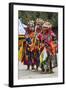 Asia, Bhutan, Haa Tshechu. Dance of the Terrifying Deities-Ellen Goff-Framed Photographic Print