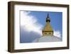 Asia, Bhutan, Punakha Valley. Stupa at the Nunnery-Ellen Goff-Framed Photographic Print