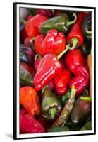 Asia, Bhutan, Thimphu, Chili Peppers for Sale in Market-Ellen Goff-Framed Premium Photographic Print