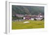 Asia, Bhutan, Thimphu, Royal Palace. Views of the Royal Palace in Thimphu-Ellen Goff-Framed Photographic Print