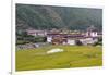 Asia, Bhutan, Thimphu, Royal Palace. Views of the Royal Palace in Thimphu-Ellen Goff-Framed Photographic Print