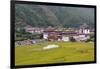 Asia, Bhutan, Thimphu, Royal Palace. Views of the Royal Palace in Thimphu-Ellen Goff-Framed Photographic Print