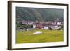 Asia, Bhutan, Thimphu, Royal Palace. Views of the Royal Palace in Thimphu-Ellen Goff-Framed Photographic Print