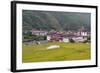 Asia, Bhutan, Thimphu, Royal Palace. Views of the Royal Palace in Thimphu-Ellen Goff-Framed Photographic Print