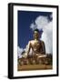 Asia, Bhutan, Thimpu. Buddha Dordenma Overlooking Thimpu-Kymri Wilt-Framed Photographic Print