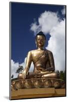 Asia, Bhutan, Thimpu. Buddha Dordenma Overlooking Thimpu-Kymri Wilt-Mounted Photographic Print