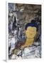 Asia, Bhutan, Trongsa. Rock Painting Scene from 'Travelers and Magicians' Movie-Kymri Wilt-Framed Photographic Print