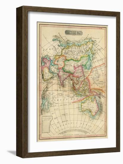 Asia, c.1820-John Melish-Framed Art Print