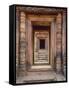 Asia, Cambodia, Angkor Wat Entryway-John Ford-Framed Stretched Canvas