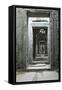 Asia Cambodia, Angkor Wat Hall-John Ford-Framed Stretched Canvas