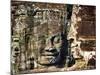 Asia, Cambodia, Angkor Watt, Siem Reap, Faces of the Bayon Temple-Terry Eggers-Mounted Photographic Print