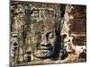 Asia, Cambodia, Angkor Watt, Siem Reap, Faces of the Bayon Temple-Terry Eggers-Mounted Photographic Print