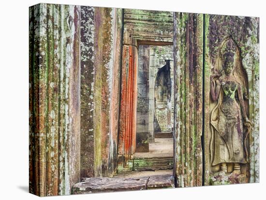 Asia, Cambodia, Angkor Watt, Siem Reap-Terry Eggers-Stretched Canvas