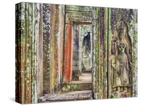 Asia, Cambodia, Angkor Watt, Siem Reap-Terry Eggers-Stretched Canvas