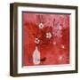 Asia Cherry Tree-Helene Druvert-Framed Art Print