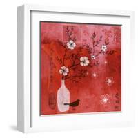 Asia Cherry Tree-Helene Druvert-Framed Art Print