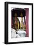 Asia, China, Macau, A-Ma Temple in Macau with Incense Burning-Terry Eggers-Framed Photographic Print