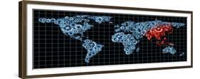 Asia Economy-digitalista-Framed Premium Giclee Print