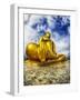 Asia, Golden Buddha in Ang Thong Province of Thailand-Terry Eggers-Framed Photographic Print