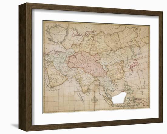 Asia in its Principal Divisions, London, 1767-John Spilsbury-Framed Giclee Print