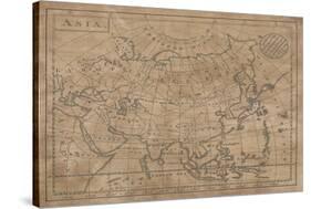 Asia in its Principal Divisions, London, 1767-John Spilsbury-Stretched Canvas