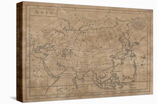 Asia in its Principal Divisions, London, 1767-John Spilsbury-Stretched Canvas