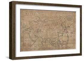 Asia in its Principal Divisions, London, 1767-John Spilsbury-Framed Giclee Print