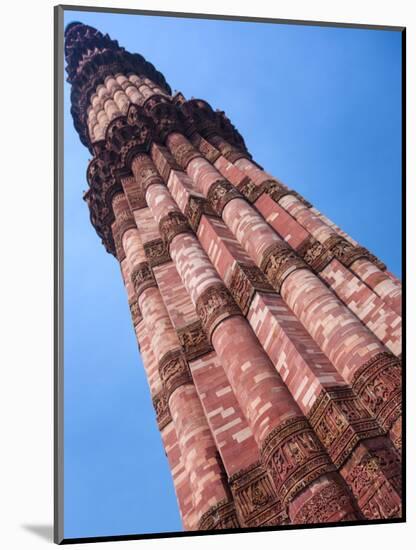 Asia. India, The Qtub Minar of the Alai-Darwaza complex in New Delhi.-Ralph H^ Bendjebar-Mounted Photographic Print
