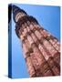 Asia. India, The Qtub Minar of the Alai-Darwaza complex in New Delhi.-Ralph H^ Bendjebar-Stretched Canvas