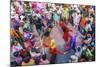Asia, India, Uttar Pradesh, Nandgaon, Dancing During Holi Festival-ClickAlps-Mounted Photographic Print