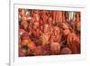 Asia, India, Uttar Pradesh, Nandgaon, Holi Festival of Colors-ClickAlps-Framed Photographic Print