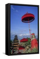 Asia, Indonesia, Bali, Pura Besakih. the 'Mother Temple.'-Merrill Images-Framed Stretched Canvas