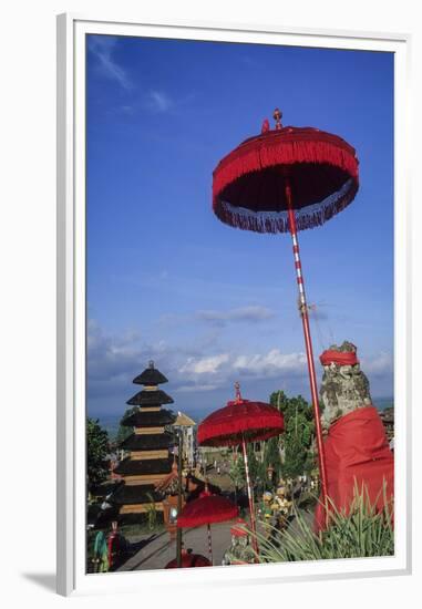 Asia, Indonesia, Bali, Pura Besakih. the 'Mother Temple.'-Merrill Images-Framed Premium Photographic Print