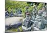 Asia, Japan, Honshu, Hiroshima Prefecture, Miyajima Island, Statues in Daisho in Temple-Christian Kober-Mounted Photographic Print