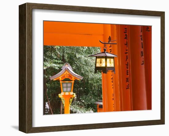 Asia, Japan, Honshu, Kansai Region, Kyoto, Fushimi-Inari Taisha Shrine-Gavin Hellier-Framed Photographic Print