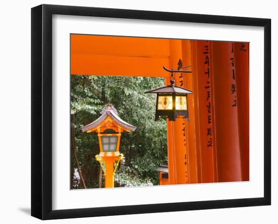 Asia, Japan, Honshu, Kansai Region, Kyoto, Fushimi-Inari Taisha Shrine-Gavin Hellier-Framed Photographic Print