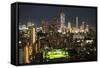 Asia, Japan, Honshu, Tokyo, Ikebukuro, City Skyline-Christian Kober-Framed Stretched Canvas