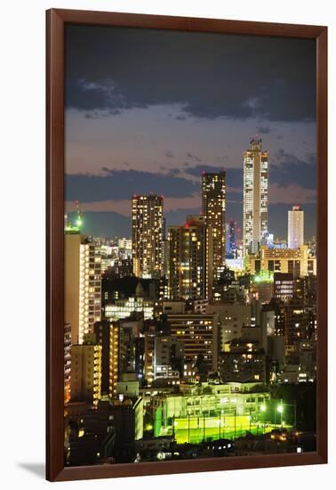 Asia, Japan, Honshu, Tokyo, Ikebukuro, City Skyline-Christian Kober-Framed Photographic Print