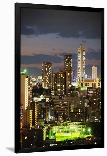 Asia, Japan, Honshu, Tokyo, Ikebukuro, City Skyline-Christian Kober-Framed Photographic Print