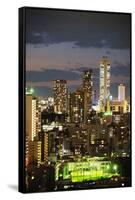 Asia, Japan, Honshu, Tokyo, Ikebukuro, City Skyline-Christian Kober-Framed Stretched Canvas