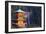 Asia, Japan, Honshu, Wakayama Prefecture, Nachi No Taki Waterfall and Pagoda-Christian Kober-Framed Photographic Print