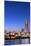 Asia, Japan, Honshu, Yokohama Bay, City Skyline and Mt Fuji, Landmark Tower-Christian Kober-Mounted Photographic Print