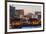 Asia, Japan, Honshu, Yokohama Bay, City Skyline and Mt Fuji-Christian Kober-Framed Photographic Print