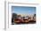 Asia, Japan, Honshu, Yokohama Bay, City Skyline and Mt Fuji-Christian Kober-Framed Photographic Print