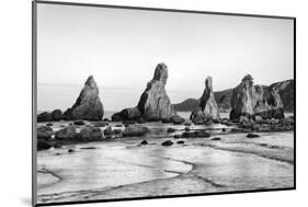 Asia, Japan, Kushimoto. View of Hashigui-Iwa Rocks on Ocean Shore-Dennis Flaherty-Mounted Photographic Print